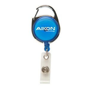 Badge Reel with Carabiner