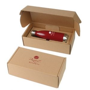17 Oz. Cascade Stainless Steel Bottle w/Gift Box