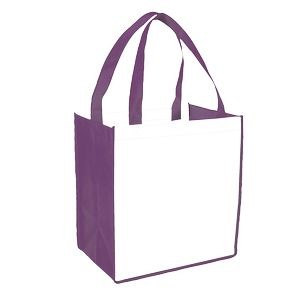 Sublimated Non-Woven Grocery Tote Bag (2-Sided)