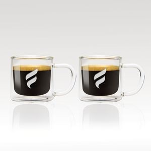 Espresso Glass Mug (Set of 2)