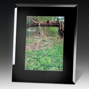 Black Glass Photo Frame