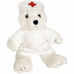 8" Nurse Bear Stuffed Animal
