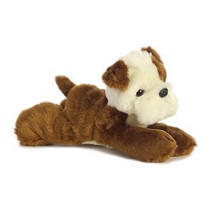 8" Mini Flopsie Sempre Fi Stuffed Bulldog