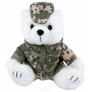 8" Army Digital Camo Bear Stuffed Animal