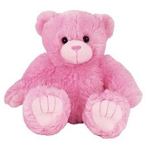 9" Pink Peter Bear Stuffed Animal