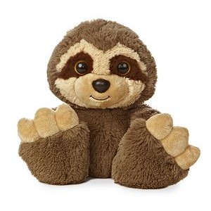 10" Sassafras Sloth Stuffed Animal