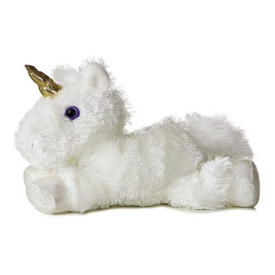 8" Celestial Unicorn Mini Flopsie Stuffed Animal