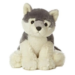 15" Wolf Stuffed Animal