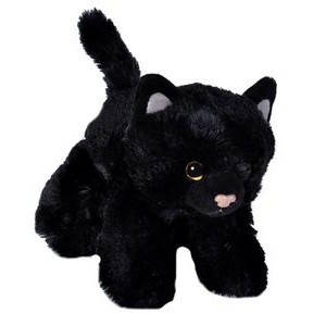 7" Hug'ems Black Cat