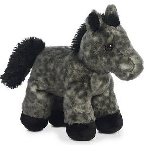 8" Storm Horse Mini Flopsie Stuffed Animal