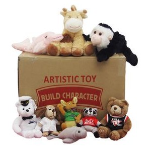 50 Assorted Size & Style Plush Toys