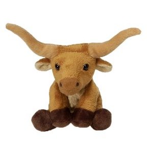 6" Lil' Longhorn Bull Stuffed Animal