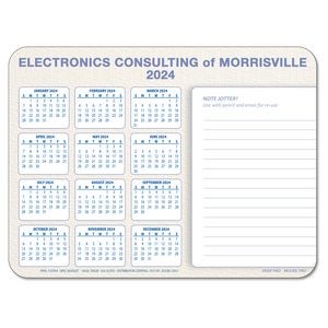 Desk Pad Note Jotter. 1 color pricing is the same as 4 color process