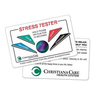 Stress Card with Stress Crystal