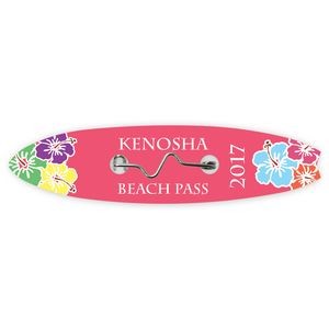 Beach Badges (Surfboard Shape)
