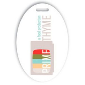 Laminated Event Tag (2"x3") Oval