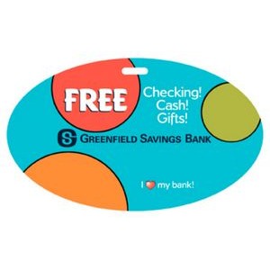 Laminated Event Tag - Oval (3