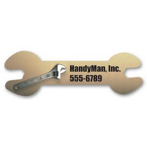 Static Cling Decal (1.375"x4.125") Wrench Shape