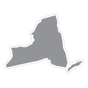 New York Re-Stick-It State Decal