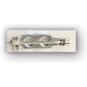 Small Locking Jewelers Badge Fastener Pin