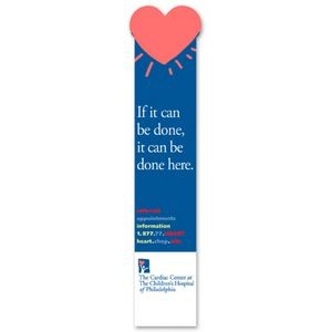 Heart Top Bookmark (1¾"x7¾")