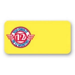 Name Badge (1"X2") Rectangle