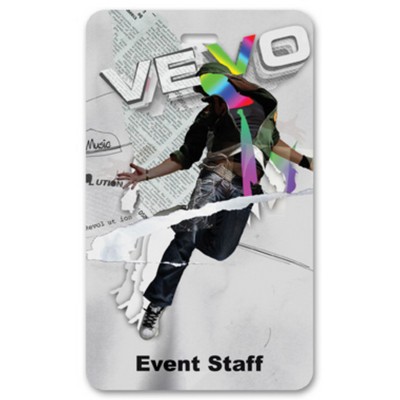 Laminated Event Tag (3"x5") Rectangle