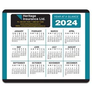 2024 Mouse Pad Calendar (add a calendar to any mouse pad)