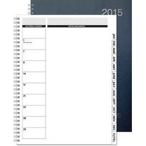 TheDirector Leatherette Monthly Planner (8.5