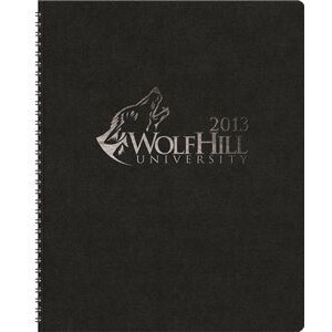 TheDirector Monthly Planner w/Leatherette Wraparound (8.5