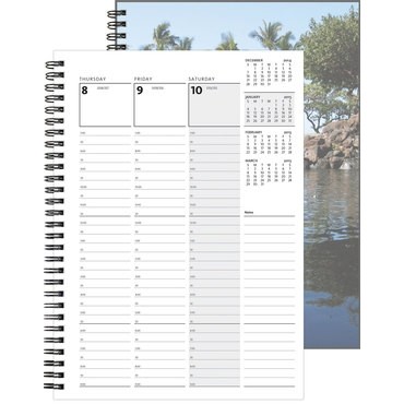 WeeklyOrganizer™ w/ClearView Front & Chip Back (7"x10")