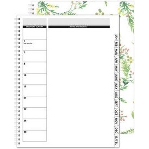 TheDirector ClearView Monthly Planner w/Chip Back (8.5