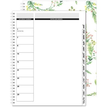 TheDirector™ ClearView Monthly Planner w/Chip Back (8.5"x11")