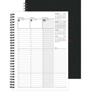 Weekly Organizer™ w/Leather Front & Chip Back (7"x10")