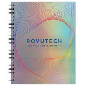 Holographic Rainbow™ Journal Large NoteBook (8.5"x11")