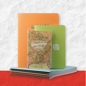 ValueLine TravelerNotes™ JotterPad Notebook w/Full Color Wraparound Outer Cover (4"x6")