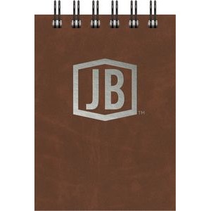 Luxury Cover Series 4 Small JotterPad w/Black Paperboard Back Cover (3.5"x5")