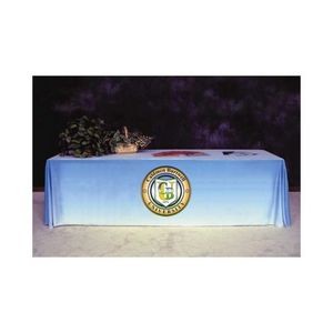Tablecloths, 6' Poly Poplin Counter Height W/ Dye Sublimation Logo