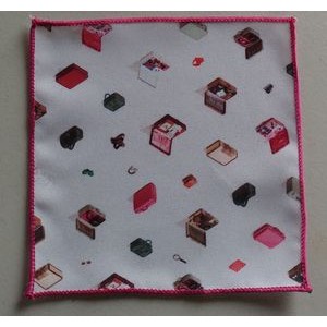 Napkins, Poly Poplin Dinner 18" or 20" W/ All Over Dye Sublimation