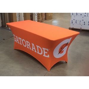 Tableforms: Std. Height, Reinforced Leg Cups, Dye Sublimation Printed