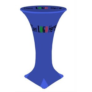 REPREVE® /rPET! Spandex Stretch-Fitted Tableforms - 30" Round x 30" Height