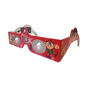 3D Glasses ELF, Holiday Specs - STOCK