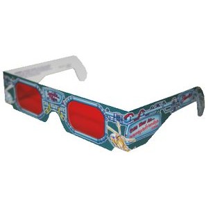 3D Glasses, Decoder Glasses - CUSTOM PRINTED
