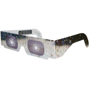 3D Glasses STAR HAPPY EYES - STOCK