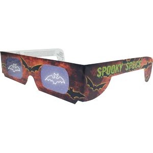 3D Glasses Spooky Specs Bat - STOCK