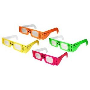 3D Fireworks/Diffraction Glasses/Lazer Shades - NEON PRINTED Stock