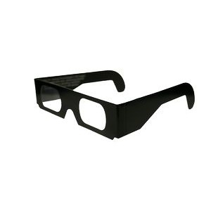 3D Glasses, ChromaDepth® Standard - PLAIN BLACK STOCK