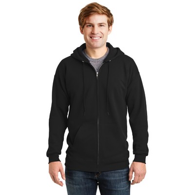 Hanes® Men's Ultimate Cotton® Full-Zip Hooded Sweatshirt
