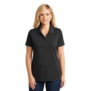 Port Authority Ladies' Dry Zone UV Micro-Mesh Tipped Polo Shirt
