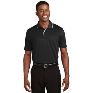 Sport-Tek® Dri-Mesh® Polo Shirt w/Tipped Collar & Piping